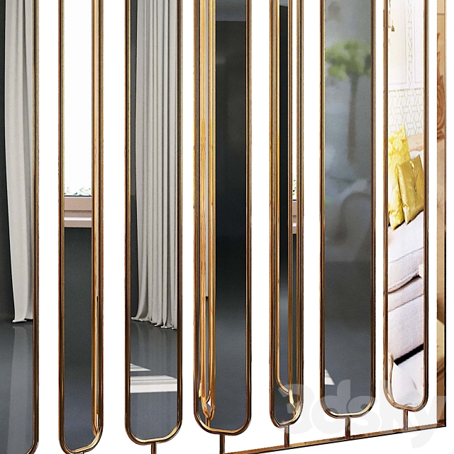 Decorative partition 14 3d