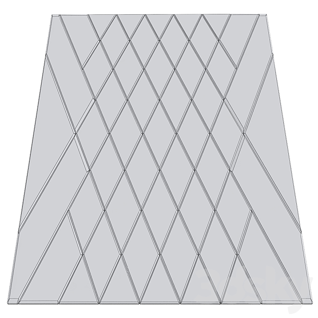 Vivus rug from BoConcept (low poly) 3d