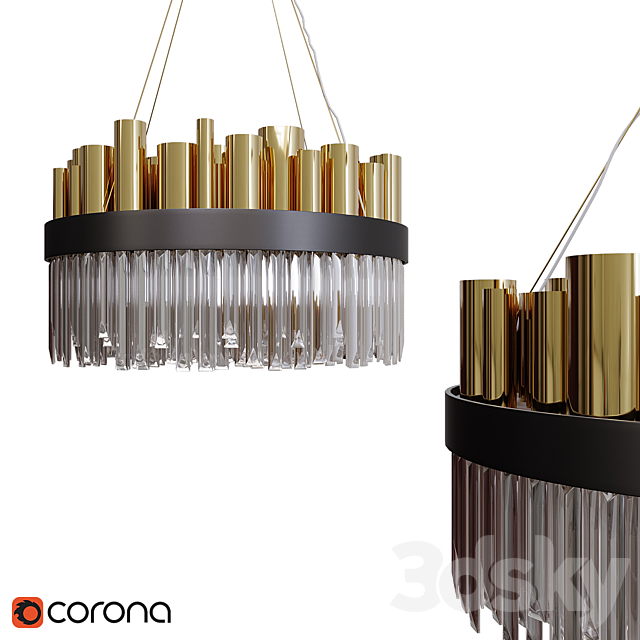Luxurious Stainless Steel Nordic Chandelier Free Download