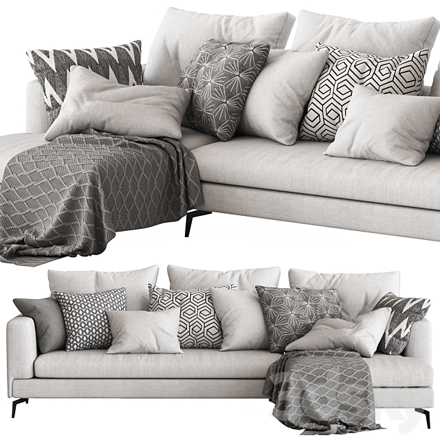 Globewest Felix Mateo Sofa 3d