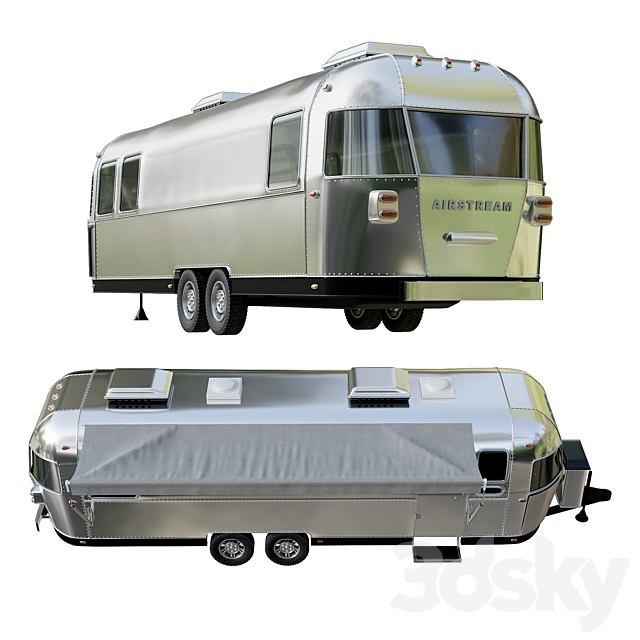 Airstream_Travel Trailers 3d