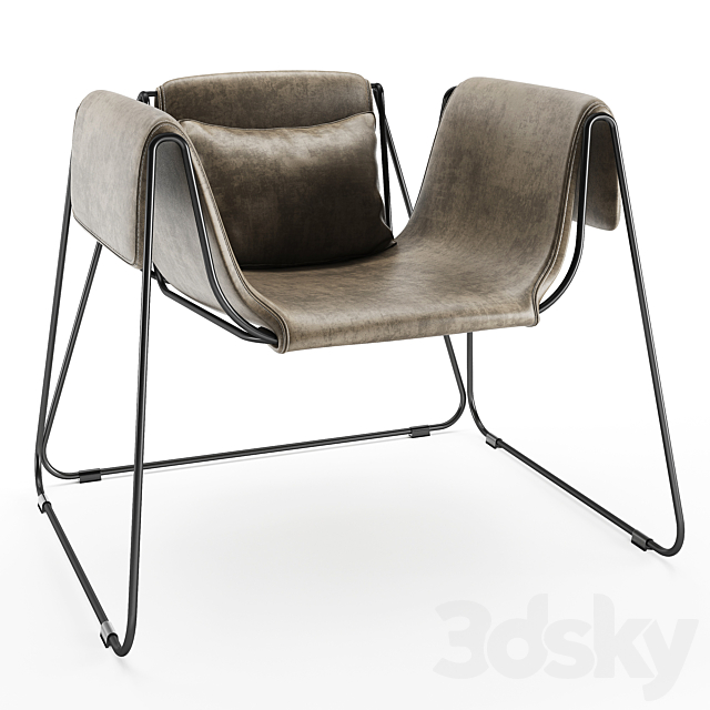 Frag Arche armchair by Stefania Andorlini 3DSMax File - thumbnail 1