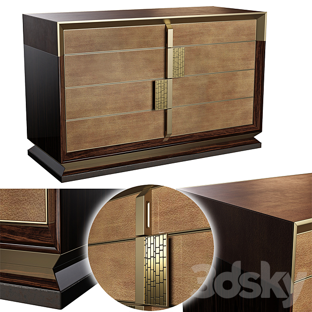 Chest Sicis BLAKE CHEST OF DRAWERS 3DSMax File - thumbnail 1