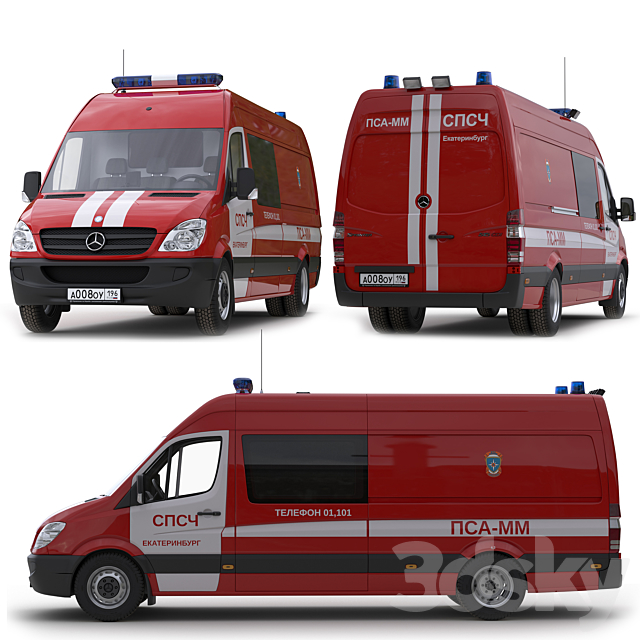 Mercedes Sprinter 515 PSA-MM 3d