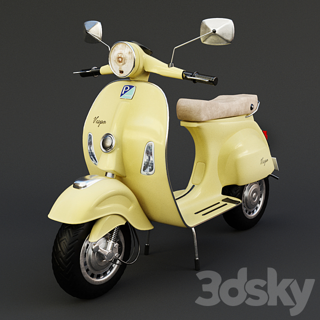 Vespa 01 3d