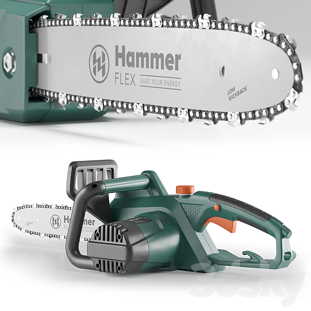 Chainsaw Hammer Flex CPP1800D 3d