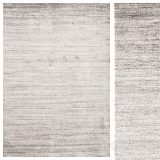 carpet Bamboo silk Loom – Warm Gray 3DSMax File - thumbnail 1