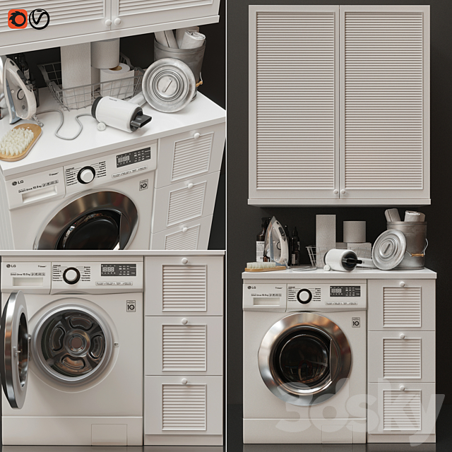Laundry Decor 3DSMax File - thumbnail 1