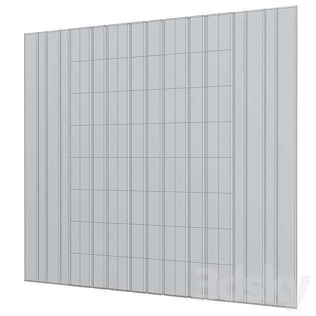 Headboard Premium PRO No. 25 3DS Max Model - thumbnail 2