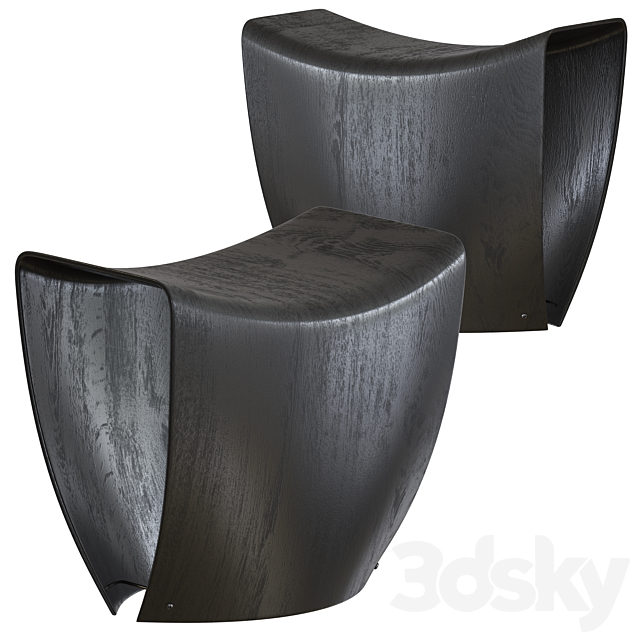 Fredericia Gallery Stool 3DSMax File - thumbnail 1