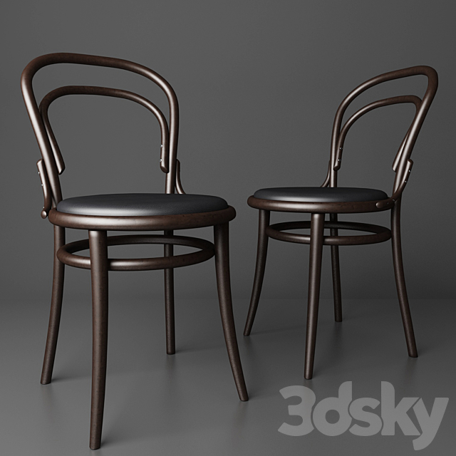 Cafe chair (Chair 14) By TON 3DSMax File - thumbnail 1