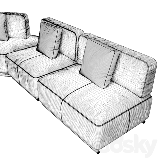 Natuzzi Cava 3d