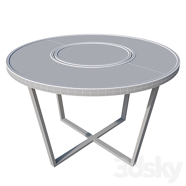 Marble coffee table 3DSMax File - thumbnail 3