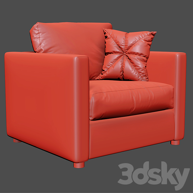 Ikea vimle armchair 3DSMax File - thumbnail 3