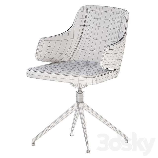 Wendy Chair by Cattelan Italia 3d