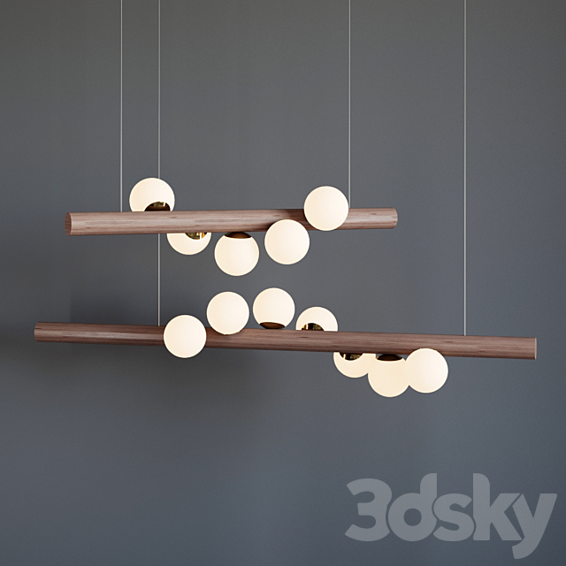 Chandelier Creig 3d