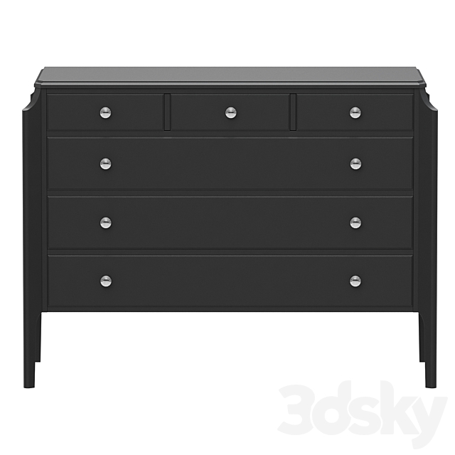 Dantone Home Dresser Le Vizage with 6 drawers 3d