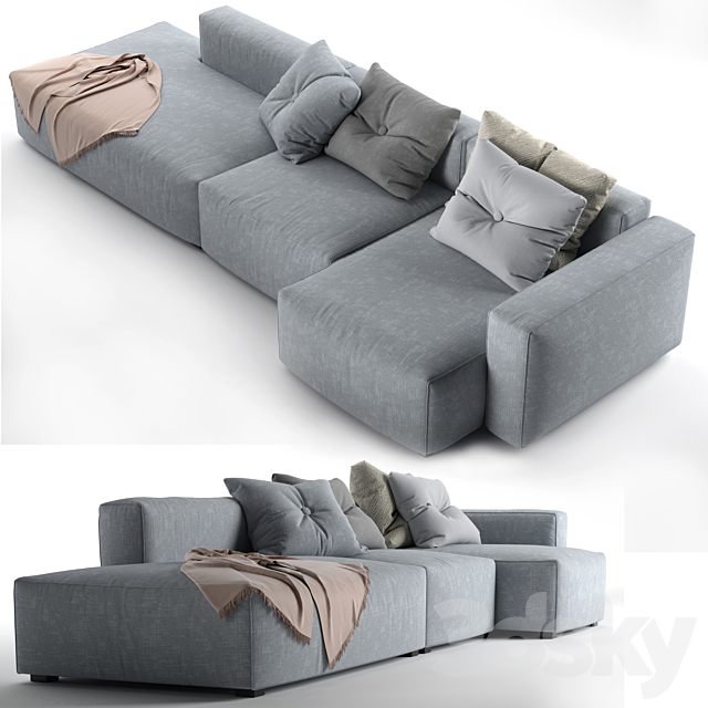 Sofa MAGS SOFT 3d