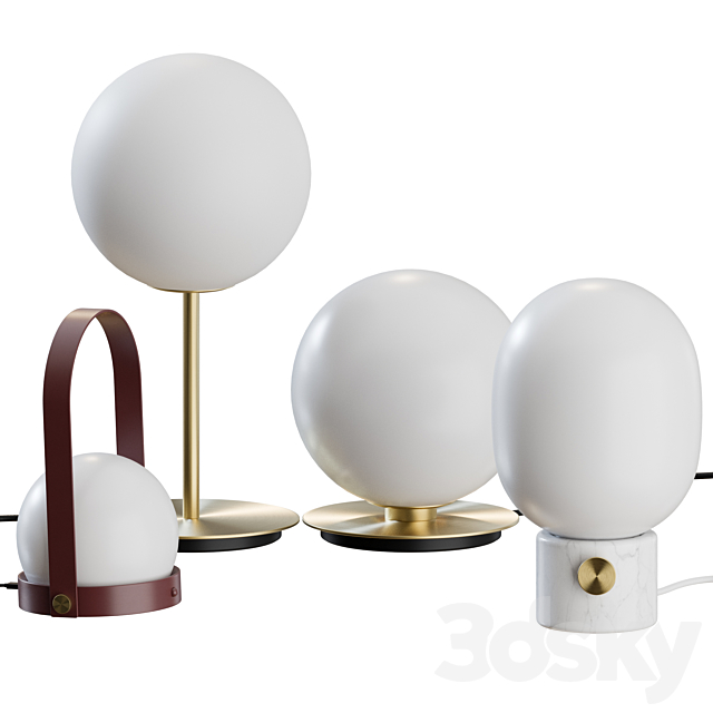 Table Lamps by MENU 3DSMax File - thumbnail 1