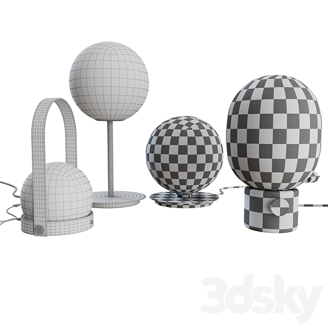 Table Lamps by MENU 3DSMax File - thumbnail 3