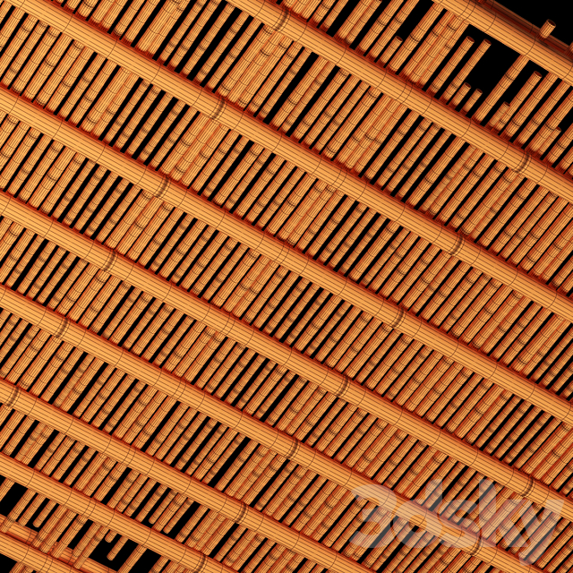Bamboo ceiling 3DSMax File - thumbnail 3