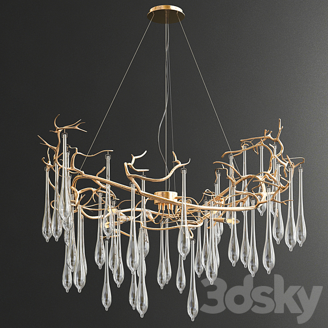 Four Exclusive Chandelier Collection_33 3DSMax File - thumbnail 2