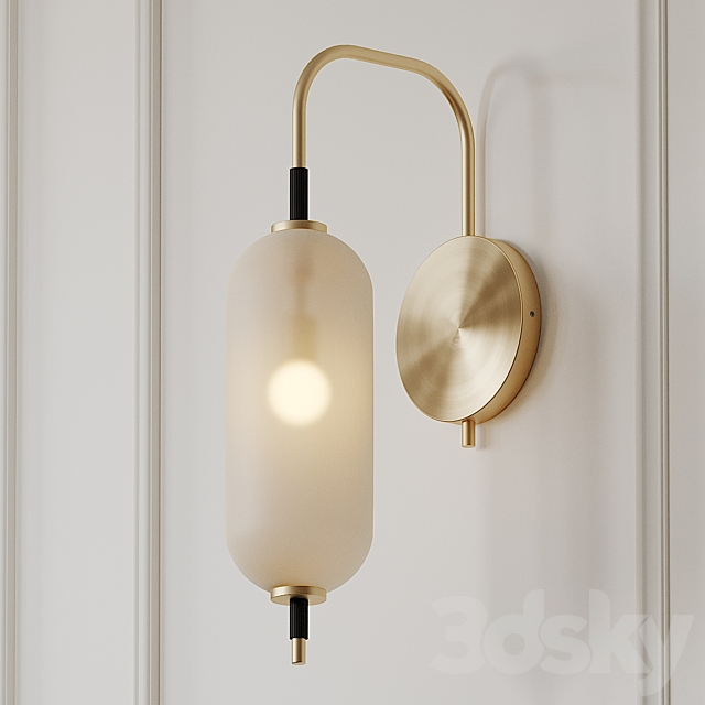 PIERCE Wall Sconce by Coil and Drift 3DSMax File - thumbnail 1