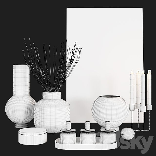 Decor set 15 3d