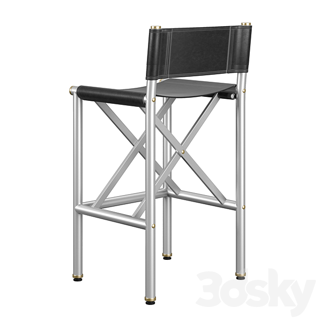 Palecek baxter barstool 3d