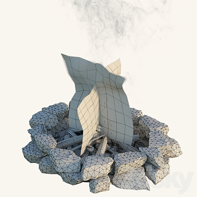 Bonfire 3d