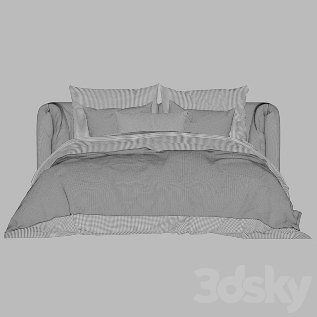 Bed adairs bed 3DSMax File - thumbnail 3