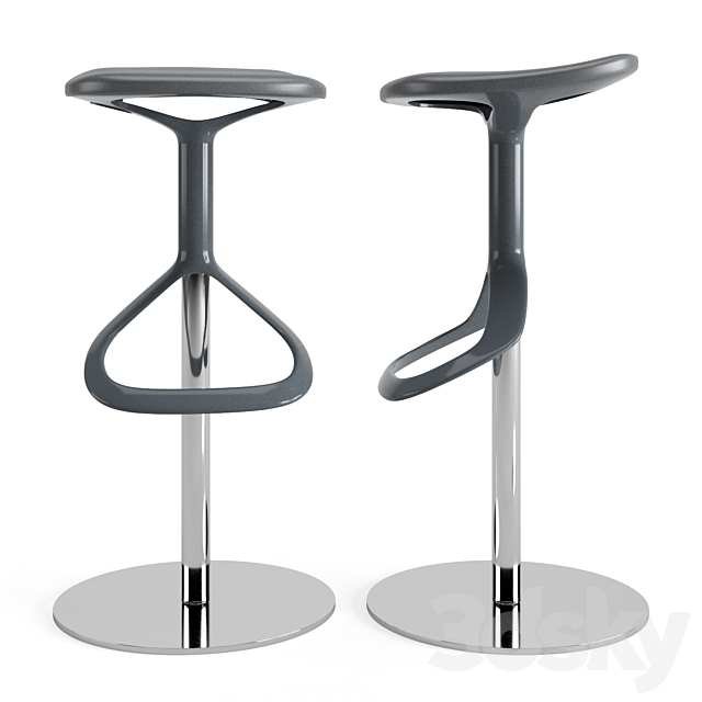 Walter knoll barstool lox 3d