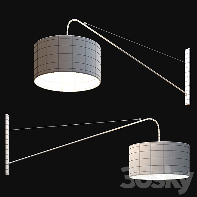 luxcambra ARCO A wall light 3DSMax File - thumbnail 2