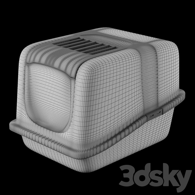 Cat lavatory Savic Nestor 3d