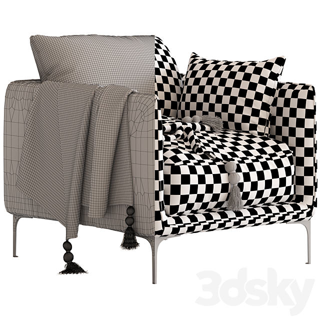 Freedom Andrea Armchair 3DSMax File - thumbnail 3