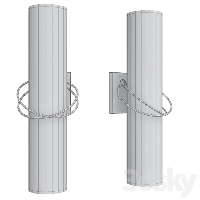 Ralph pucci wall light 3d