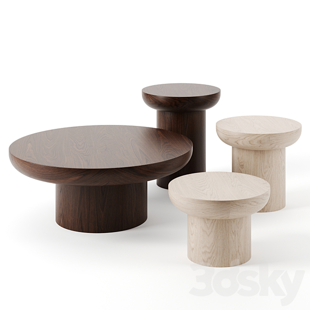 Dombak tables by Phase Design 3DSMax File - thumbnail 1