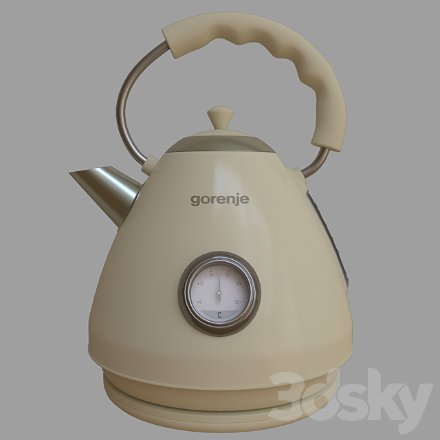Electric kettle gorenje K17CLI 3DSMax File - thumbnail 1