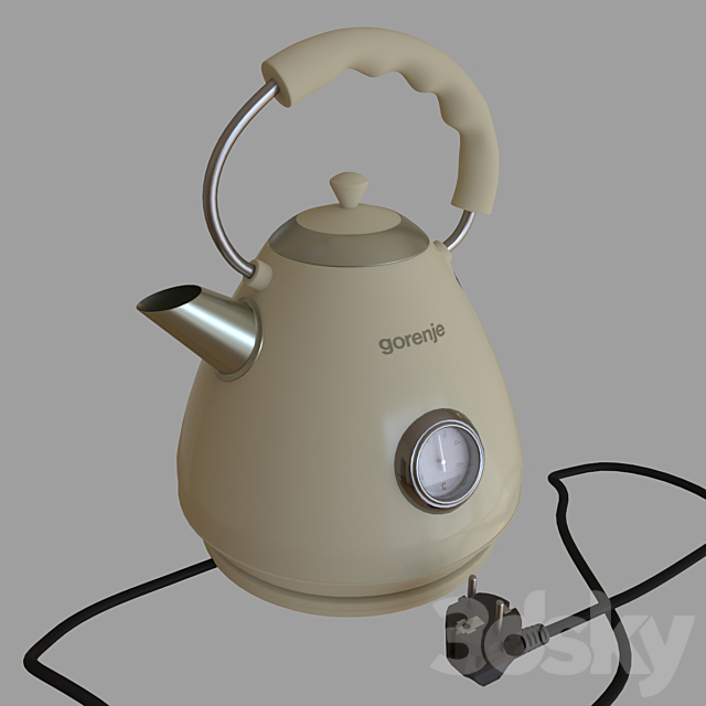 Electric kettle gorenje K17CLI 3DSMax File - thumbnail 2