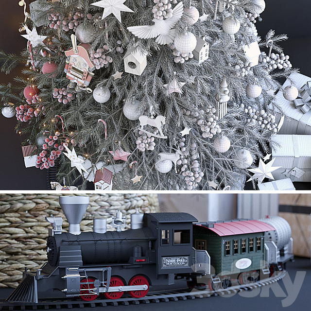 Christmas Tree 6. Vray 3DSMax File - thumbnail 5