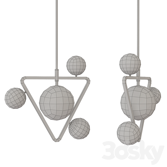 COSMOGONY Chandelier 3d