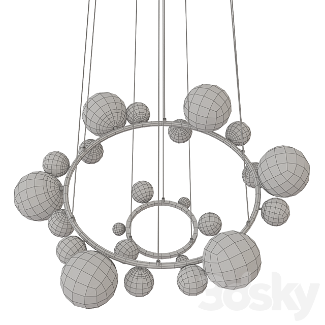 COSMOGONY LARGE Chandelier 3d