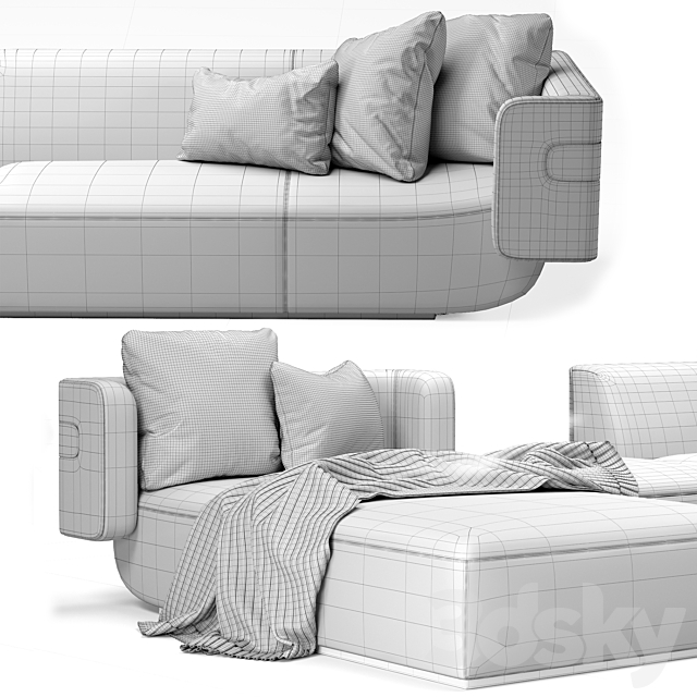 Longhi mi sofa 3dskyfree