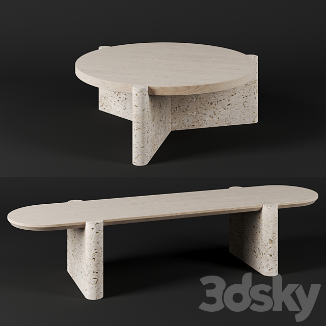 Tables by yucca stuff 3DSMax File - thumbnail 1