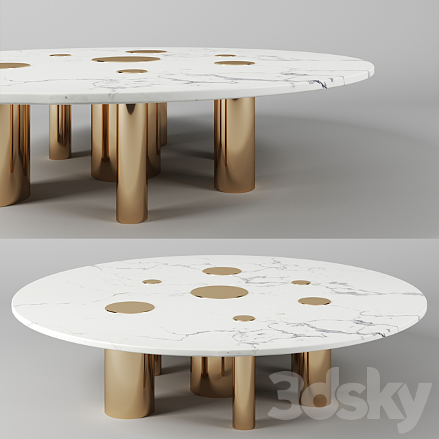 CONSTELLATION coffee table by Negropontes 3DSMax File - thumbnail 1