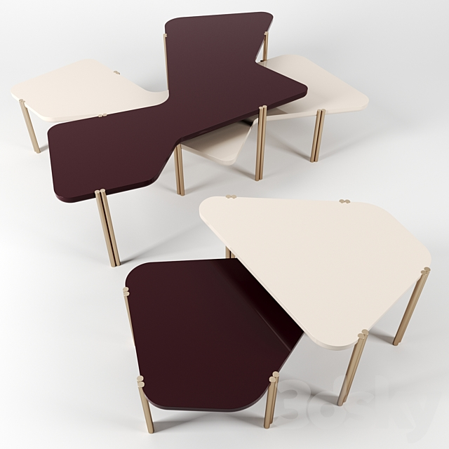 Jean tables by Durame 3d