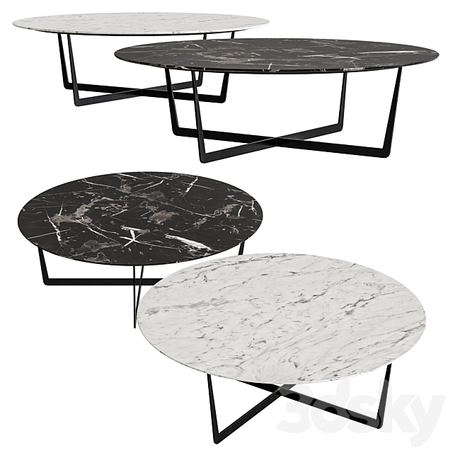 NV Gallery Bexter Coffee Tables 3DSMax File - thumbnail 1
