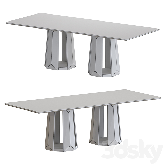 Casamilano Kandinsky Table – dining table 3DSMax File - thumbnail 2
