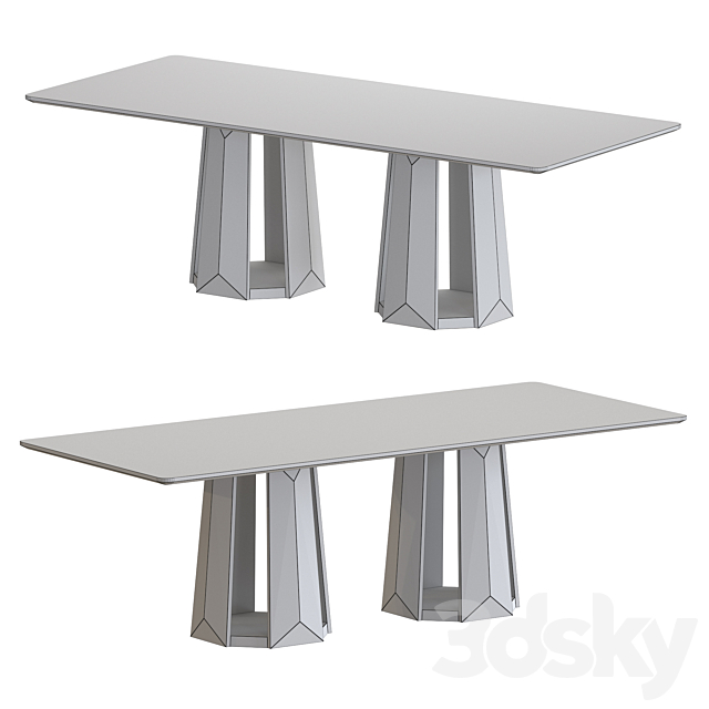 Casamilano Kandinsky Table - dining table 3d