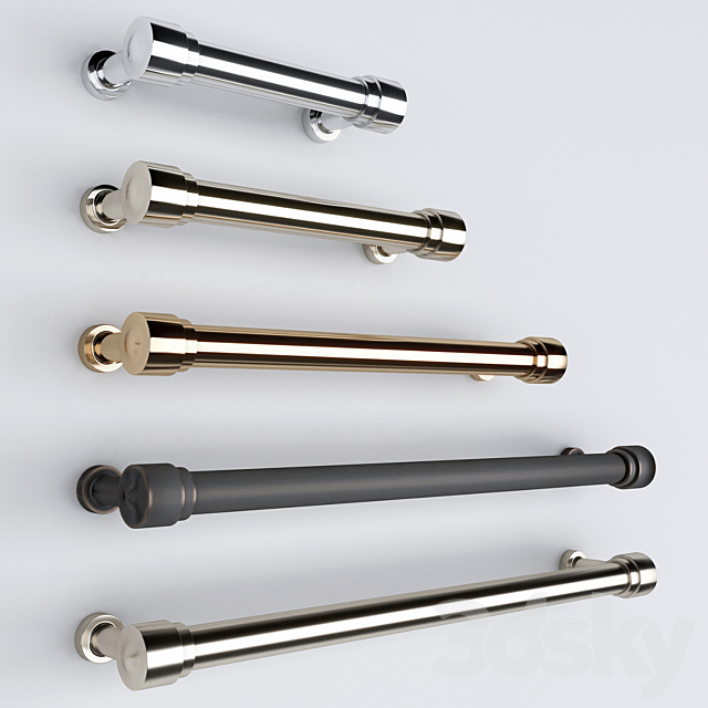 Handles K18 Knob house 3d